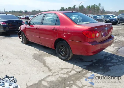 2004 Toyota Corolla Le z USA, uszkodzony, nr VIN 2T1BR38EX4C173228